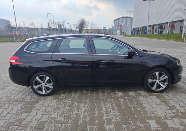 Peugeot 308 cena 31900 przebieg: 234000, rok produkcji 2015 z Płock małe 172